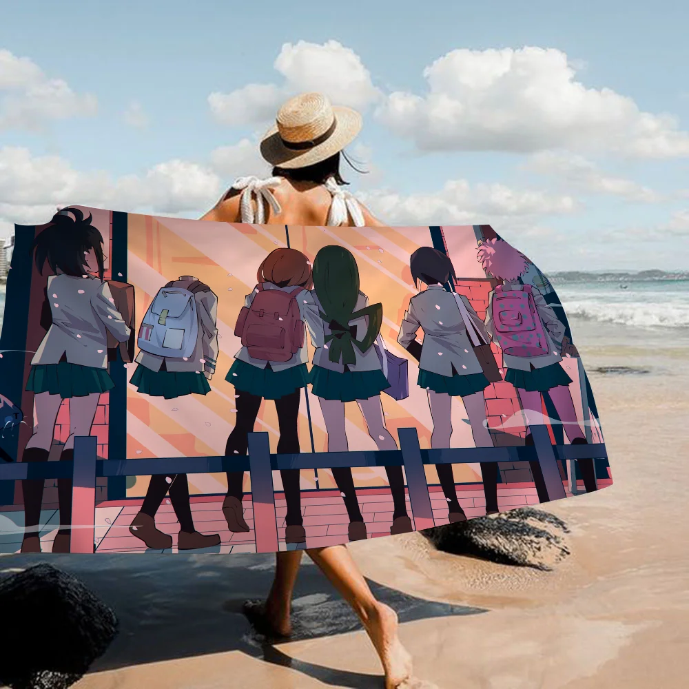 My hero academia Anime Beach Towel