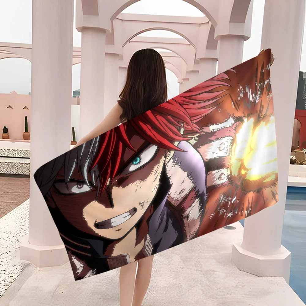 My Hero Academia Dabi Color Beach Towel