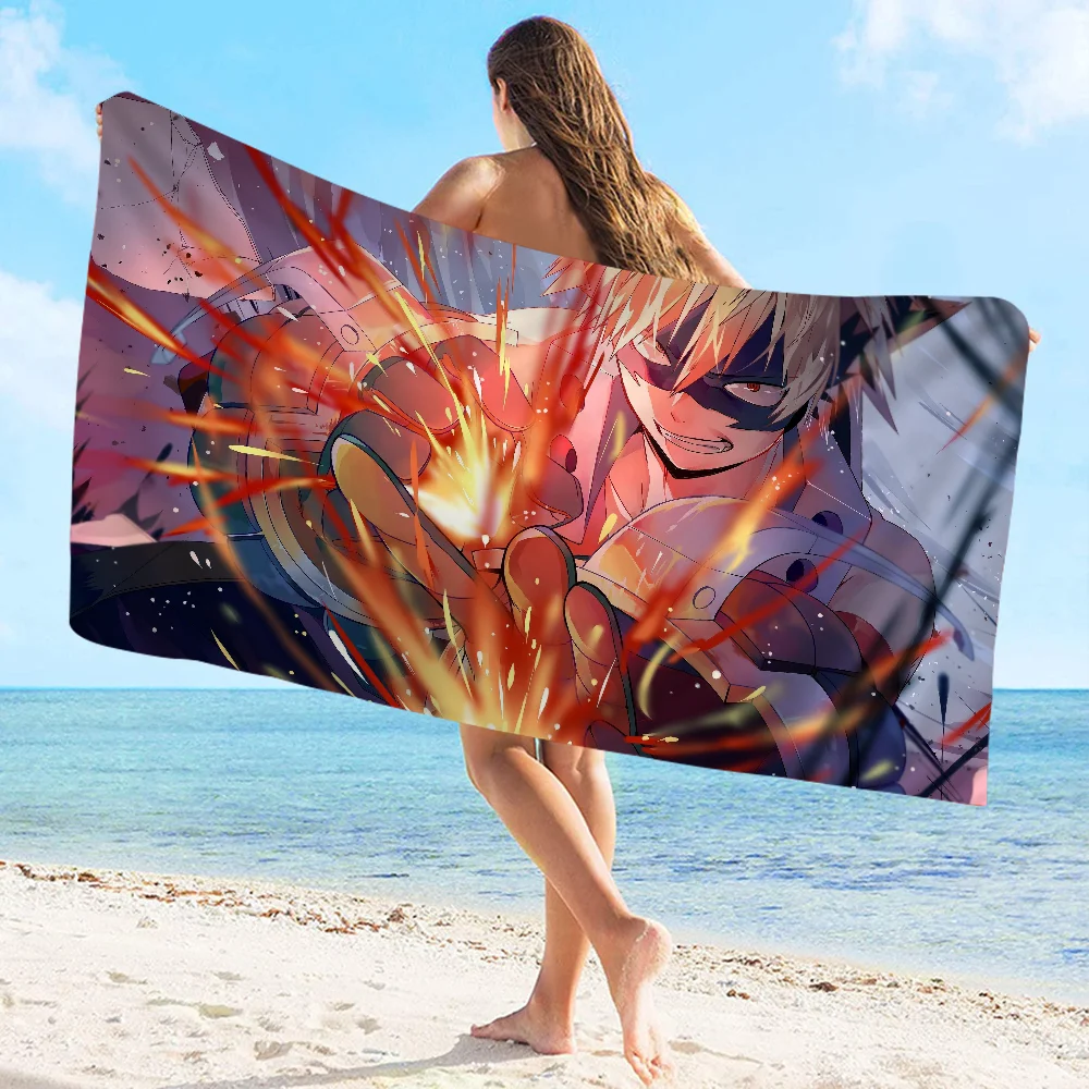 My Hero Academia Colorful Beach Towel