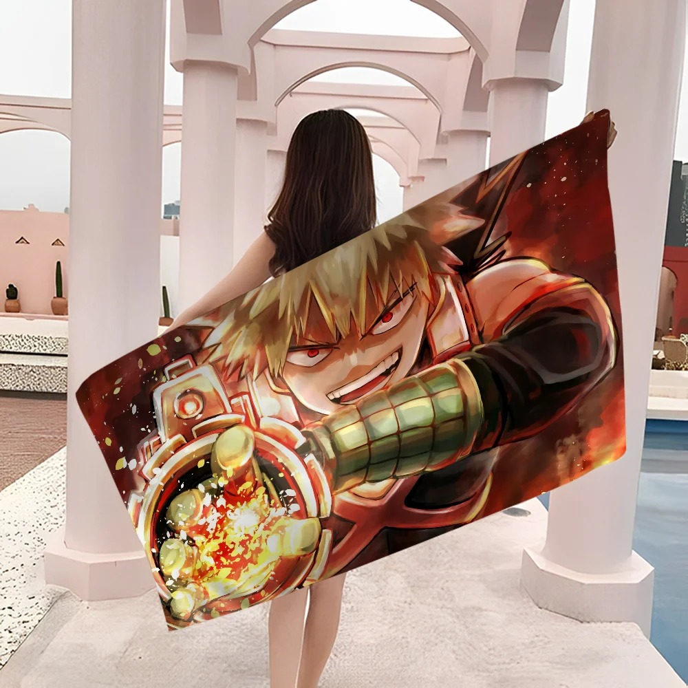New Anime  My Hero Academia Bakugo Beach Towel