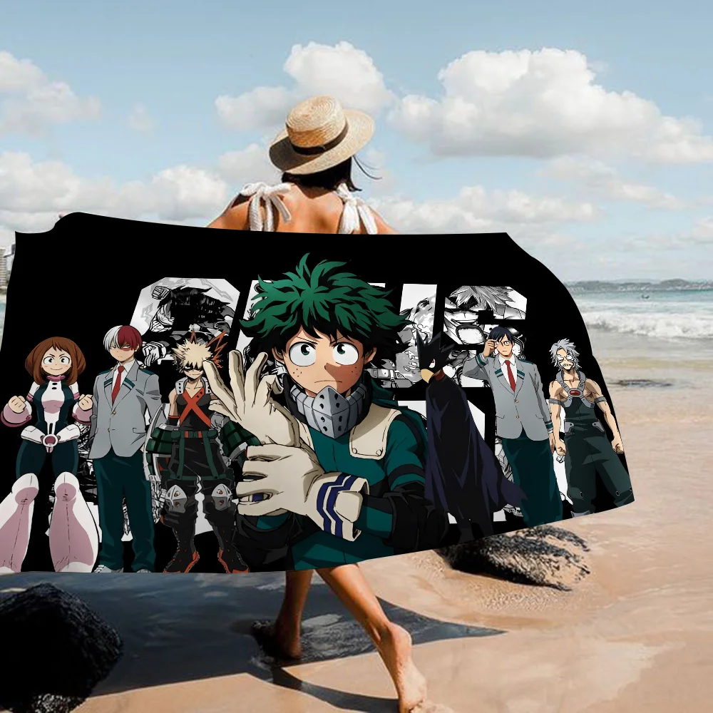Best My hero academia Anime Microfiber Beach Towel
