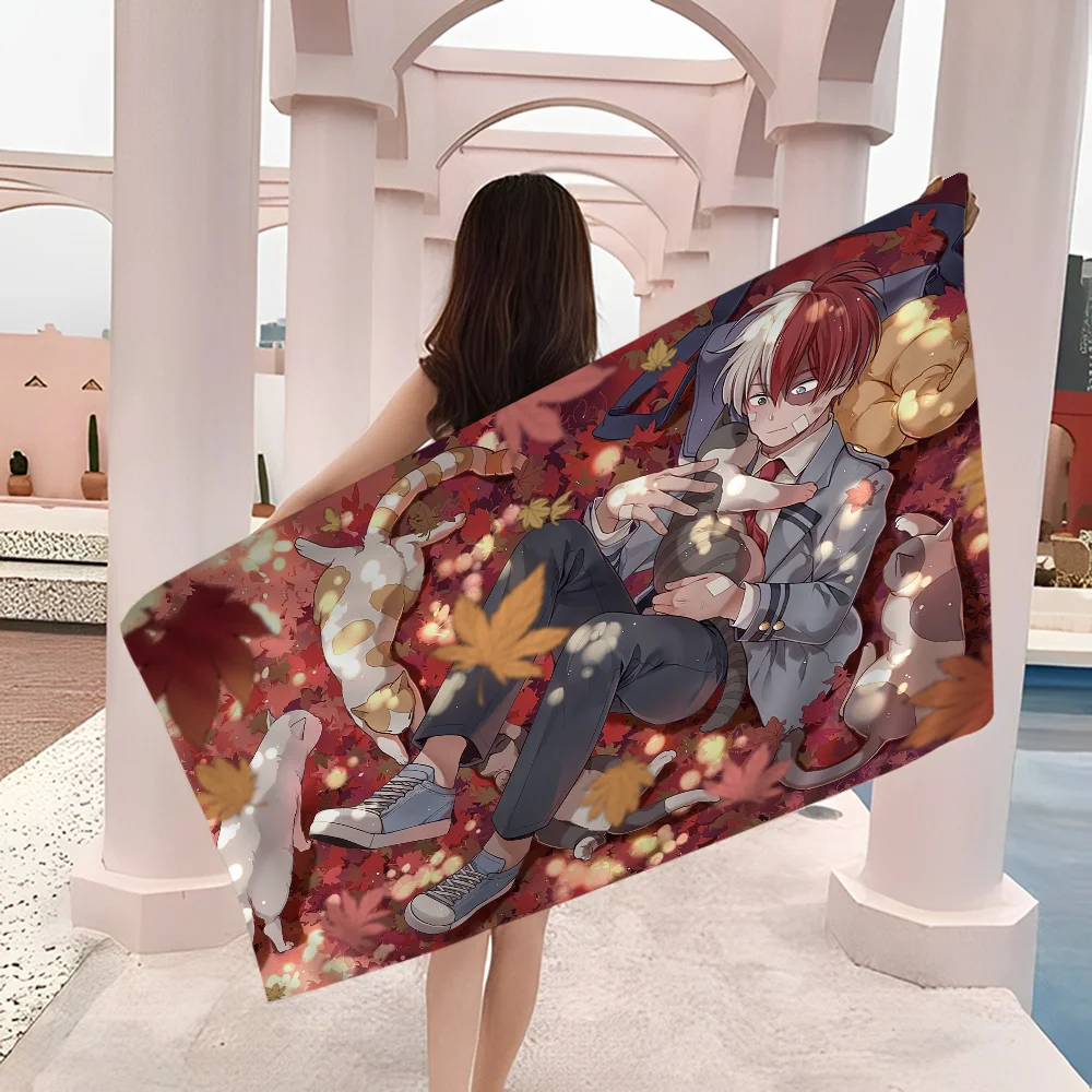 My Hero Academia Dabi Colorful Beach Towel
