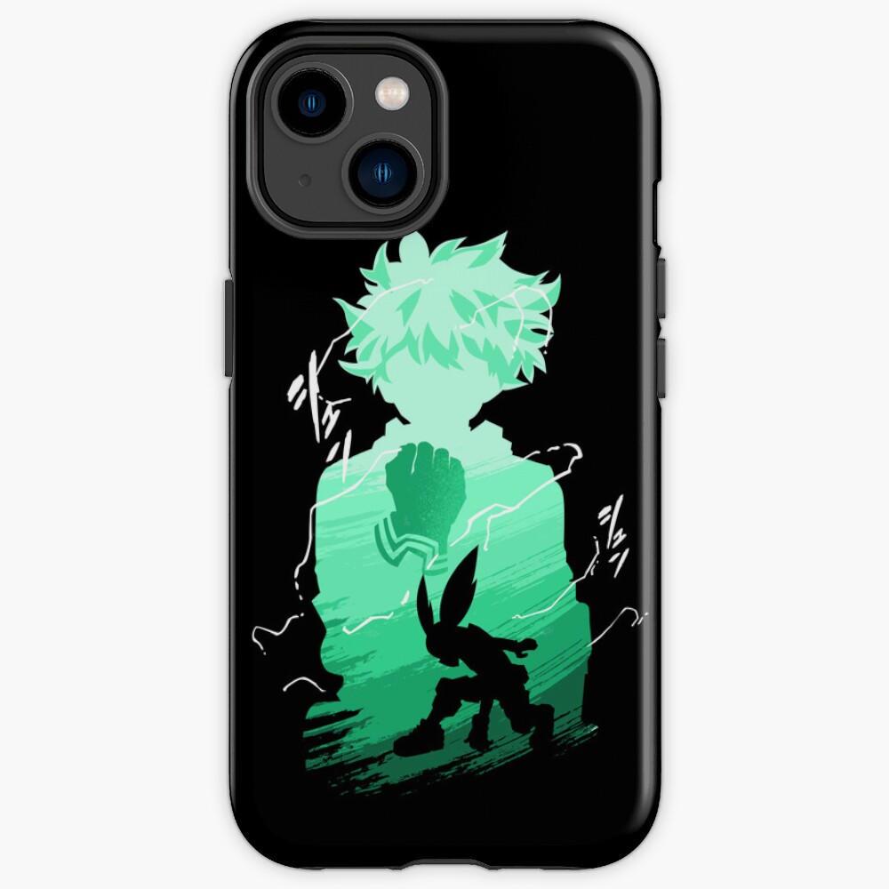 Green Haired Hero Colorful Iphone Case