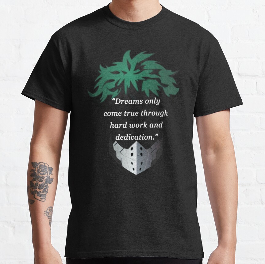 Inspirational Anime Quote Merch T-shirt