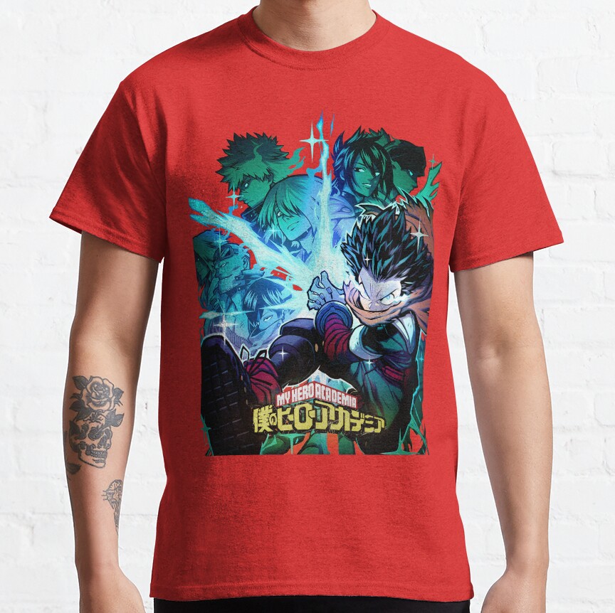 My Hero Academia Izuku Midoriya T-shirt - Image 6