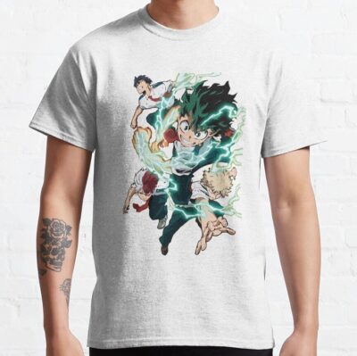 ssrcoclassic teemensfafafaca443f4786front altsquare product1000x1000.u1 15 - My Hero Academia UK Shop