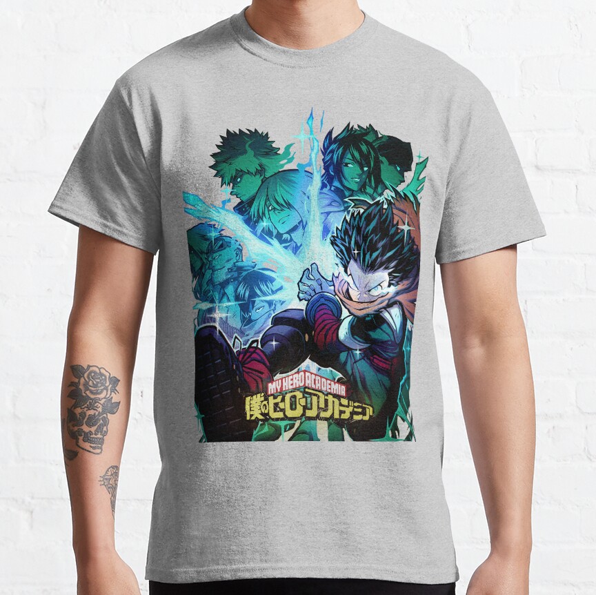 My Hero Academia Izuku Midoriya T-shirt - Image 4