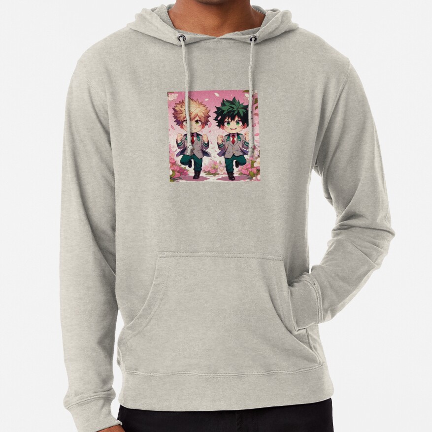 Bakudeku Love With Cherry Petals Hoodie - Image 4