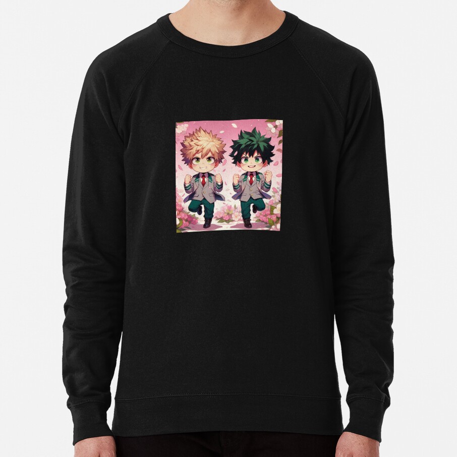 Bakudeku Love With Cherry Petals Sweatshirt - Image 2