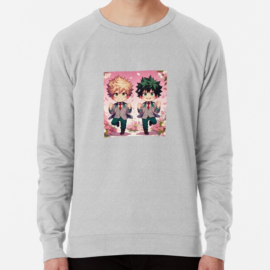 Bakudeku Love With Cherry Petals Sweatshirt - Image 5