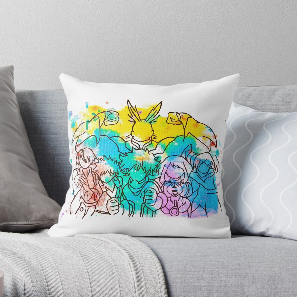 Hero Squad Throw Pillow
