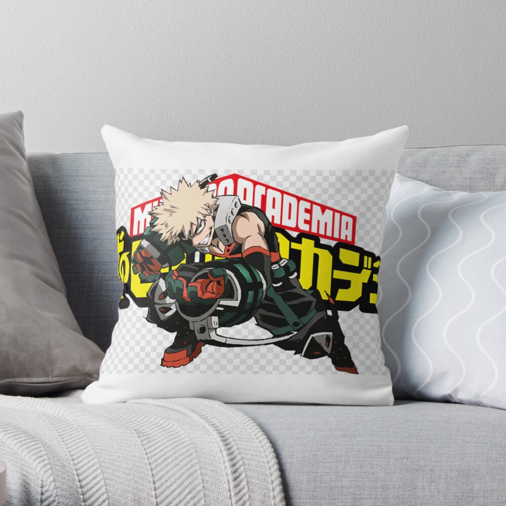 My Hero Academia Best Graphic Throw Pillow