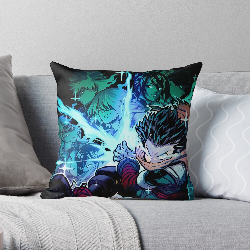 My Hero Academia Izuku Midoriya Deku Throw Pillow