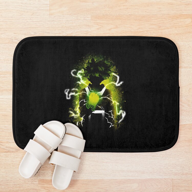 Green Haired Hero Bath Mat - Image 3