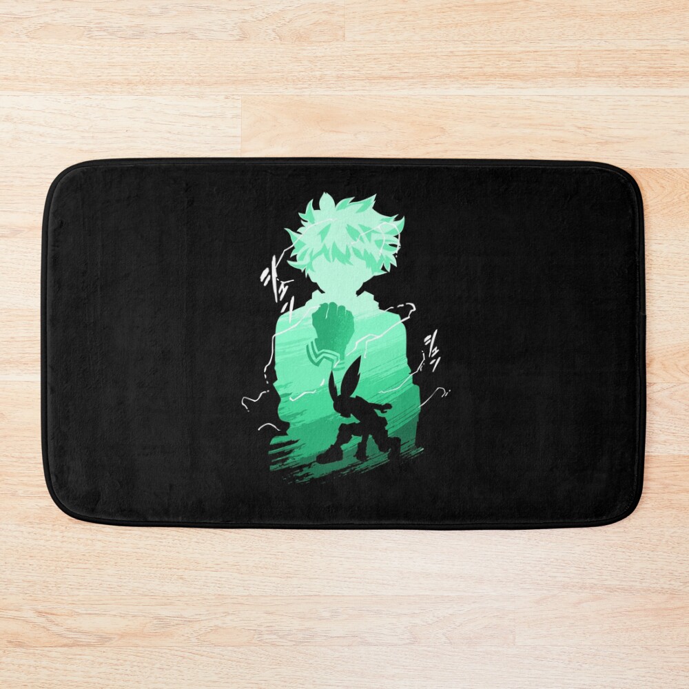 Green Haired Hero Classic Bath Mat