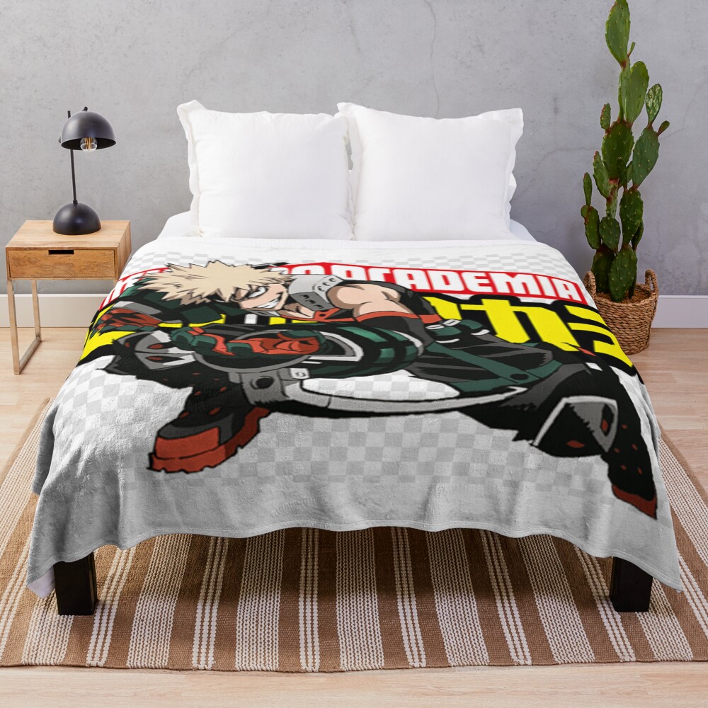 My Hero Academia Best Graphic Throw Blanket