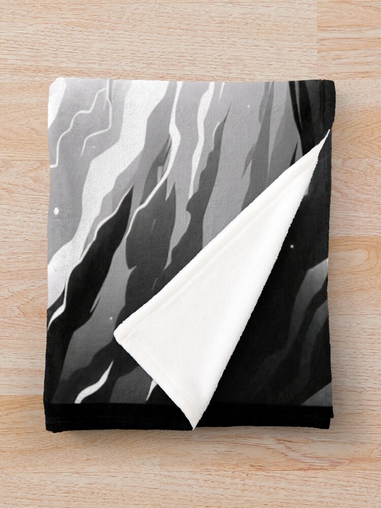 Silhouette Deku Throw Blanket - Image 2