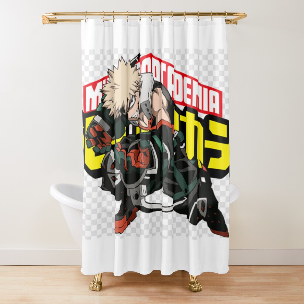 My Hero Academia Best Graphic Shower Curtain
