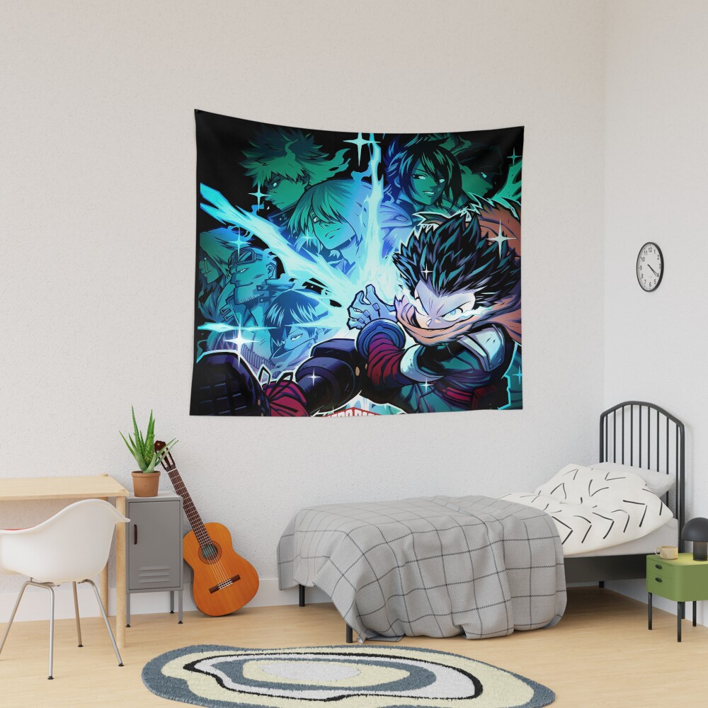 My Hero Academia Izuku Midoriya Deku Tapestry
