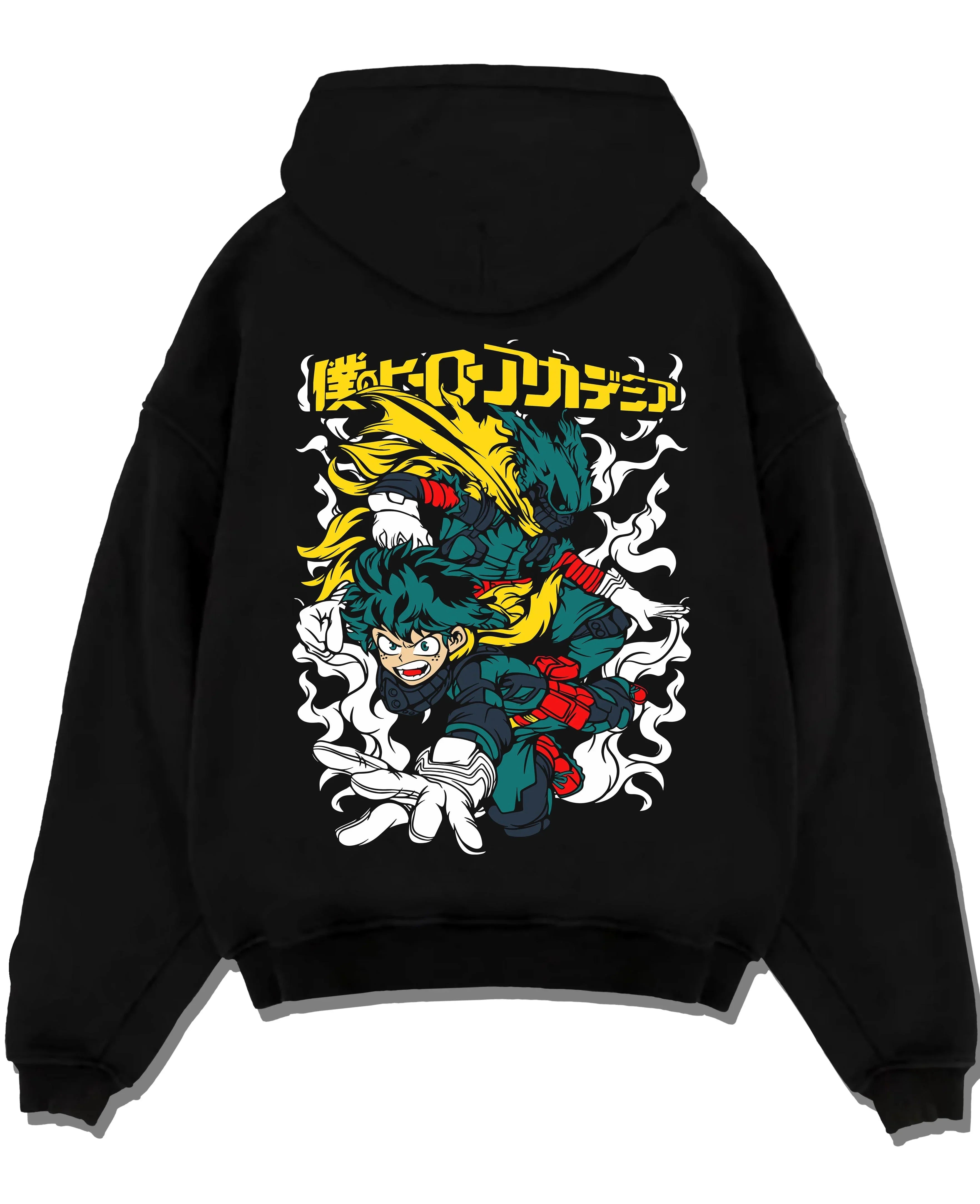 Deku Hoodie My Hero Academia Full Power Smash Print