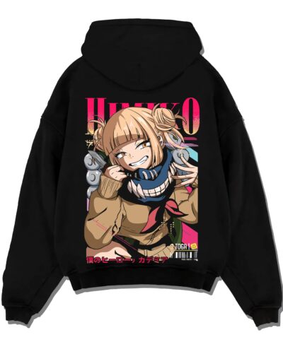 HMBLDQK A.black hoodie flat back design - My Hero Academia UK Shop