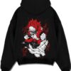 RIOTMHA A.black hoodie flat back design - My Hero Academia UK Shop