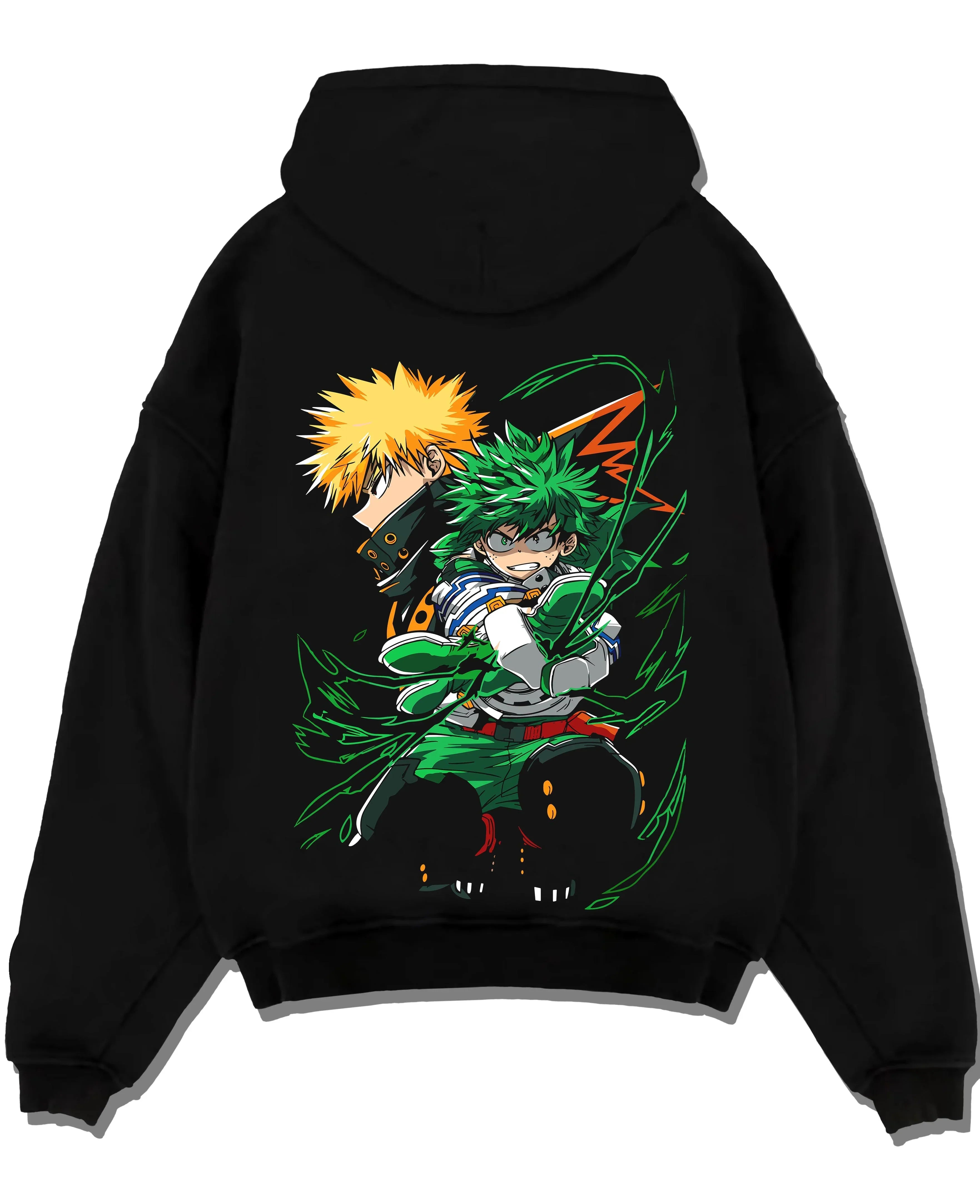 Izuku Midoriya Hoodie My Hero Academia Fighting Pose
